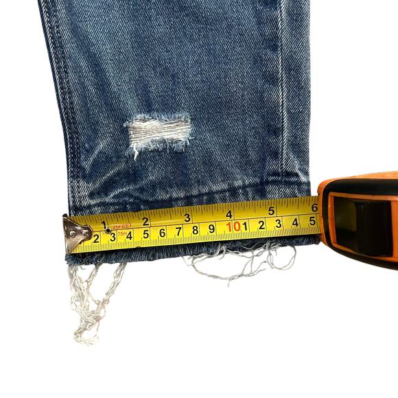 American Eagle Tomgirl Mid-Rise Jeans Women’s Size 2 Denim - Picture 9 of 13